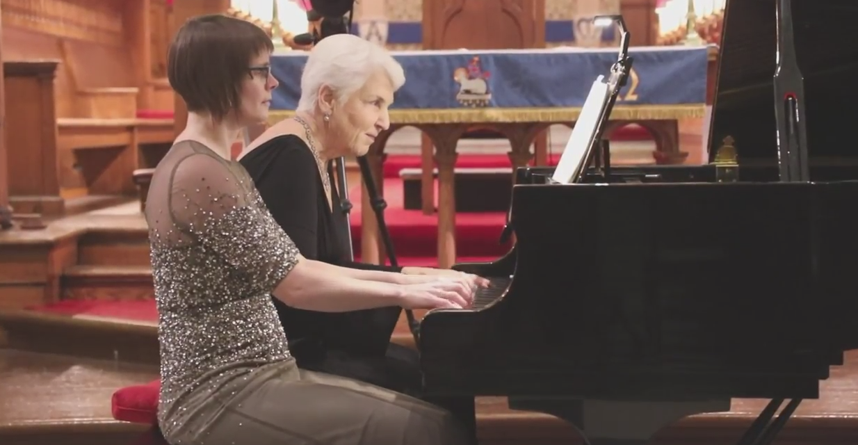 Valery in Concert with Clare Miller at St. Georges Cathedral, Kingston, Ontario