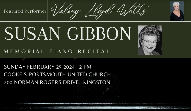 Susan Gibbon Memorial Piano Recital